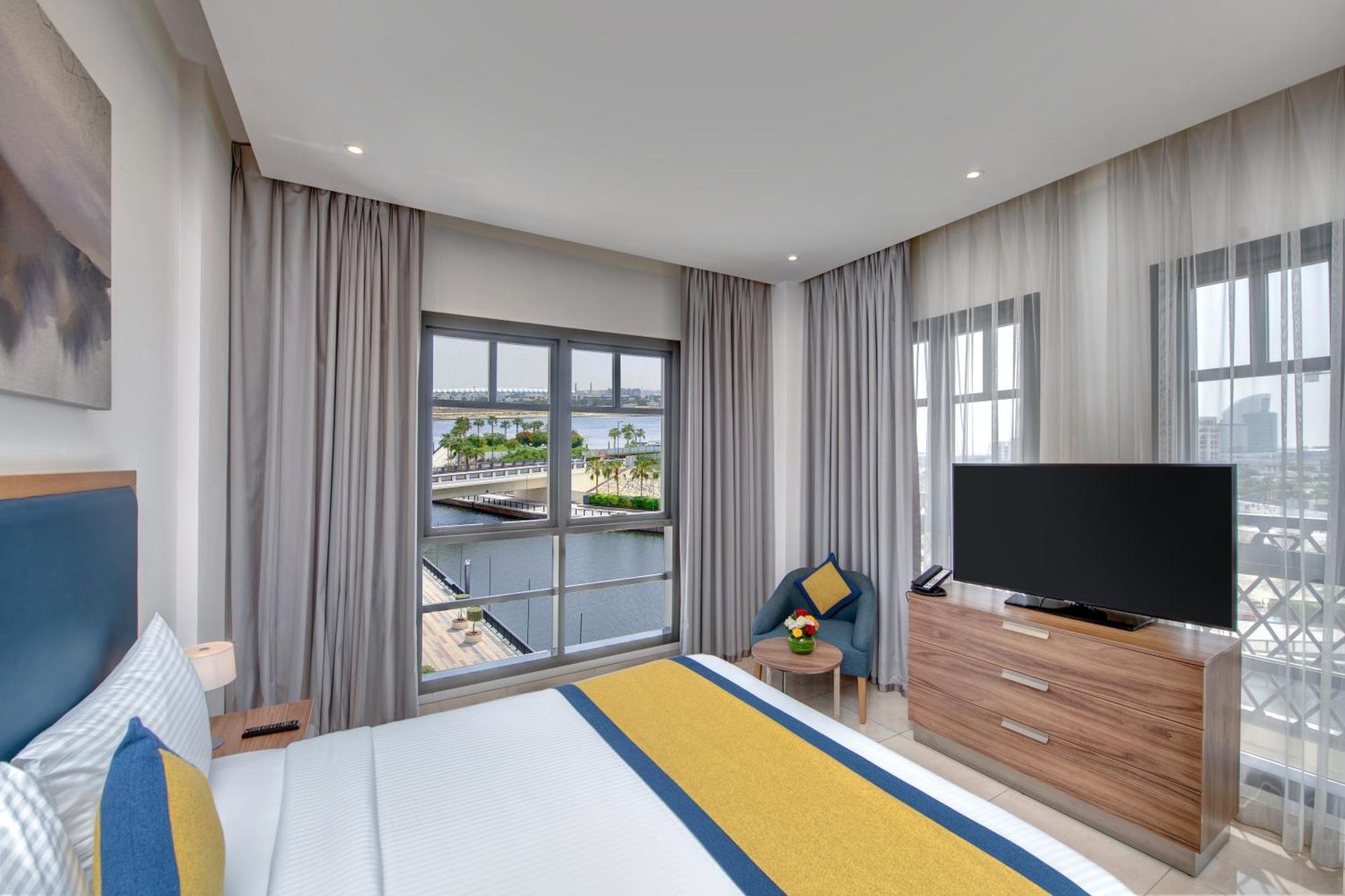 Suha Creek Hotel Apartment, Waterfront Jaddaf, ドバイ エクステリア 写真