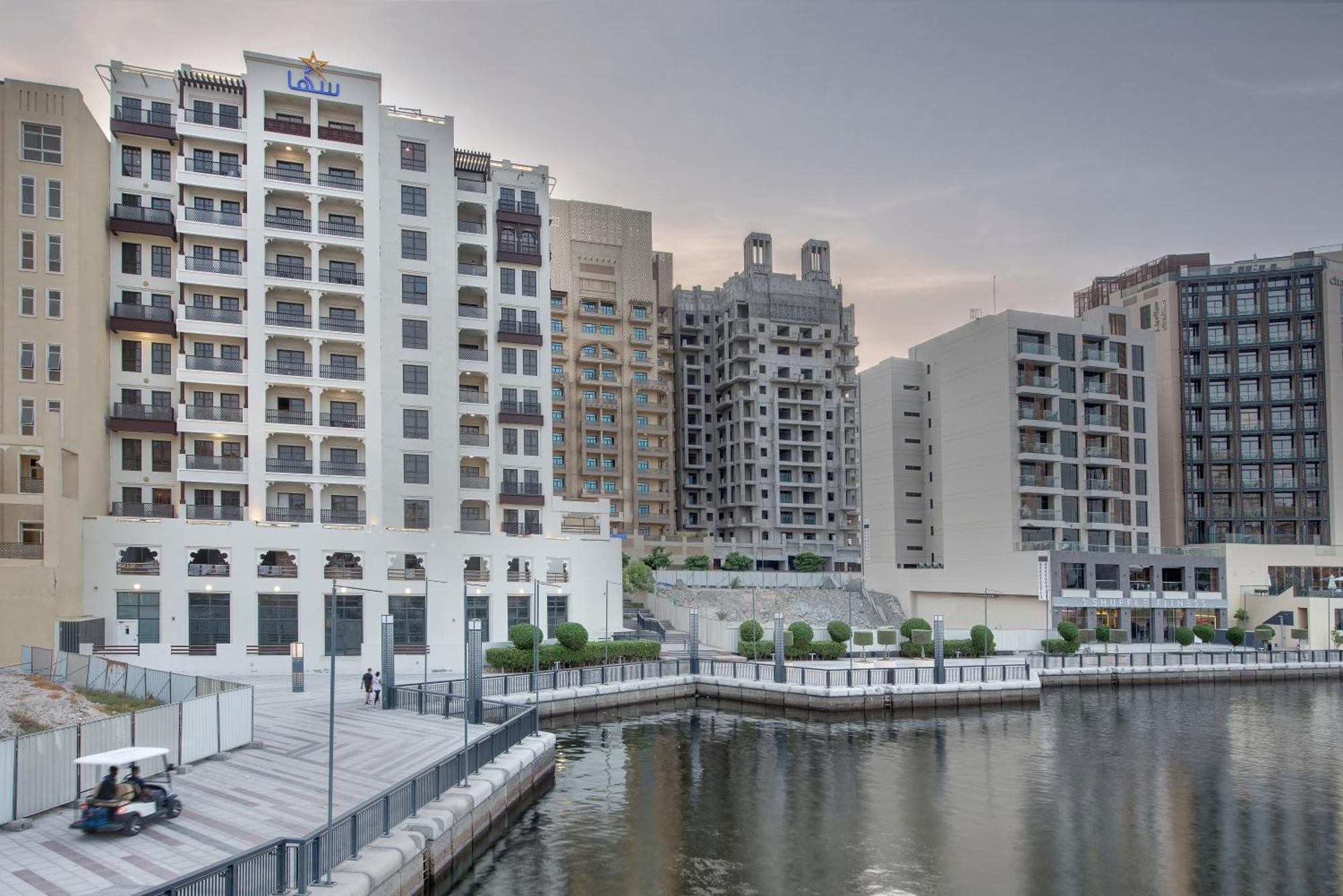 Suha Creek Hotel Apartment, Waterfront Jaddaf, ドバイ エクステリア 写真