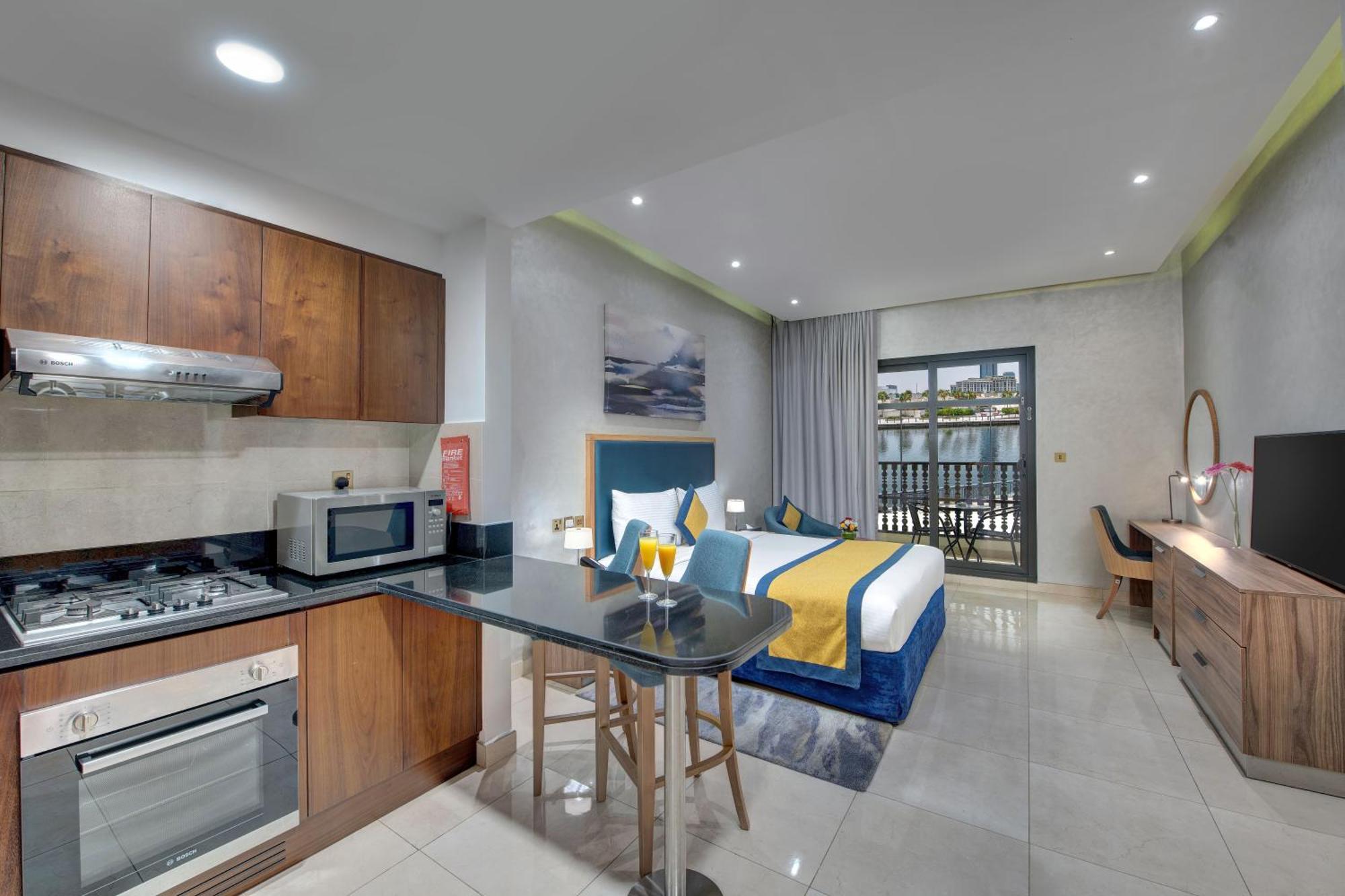 Suha Creek Hotel Apartment, Waterfront Jaddaf, ドバイ エクステリア 写真